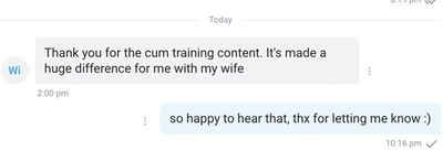 Customer testimonial